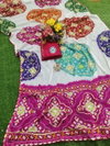 JK Chiffon Soft Bandhej Print Saree Best Wholesale Shop In Surat